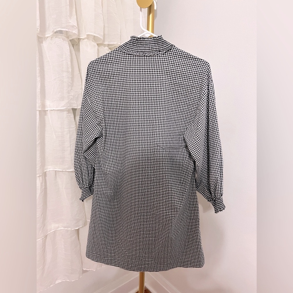 Zara Basic Checkered Dress - image 3